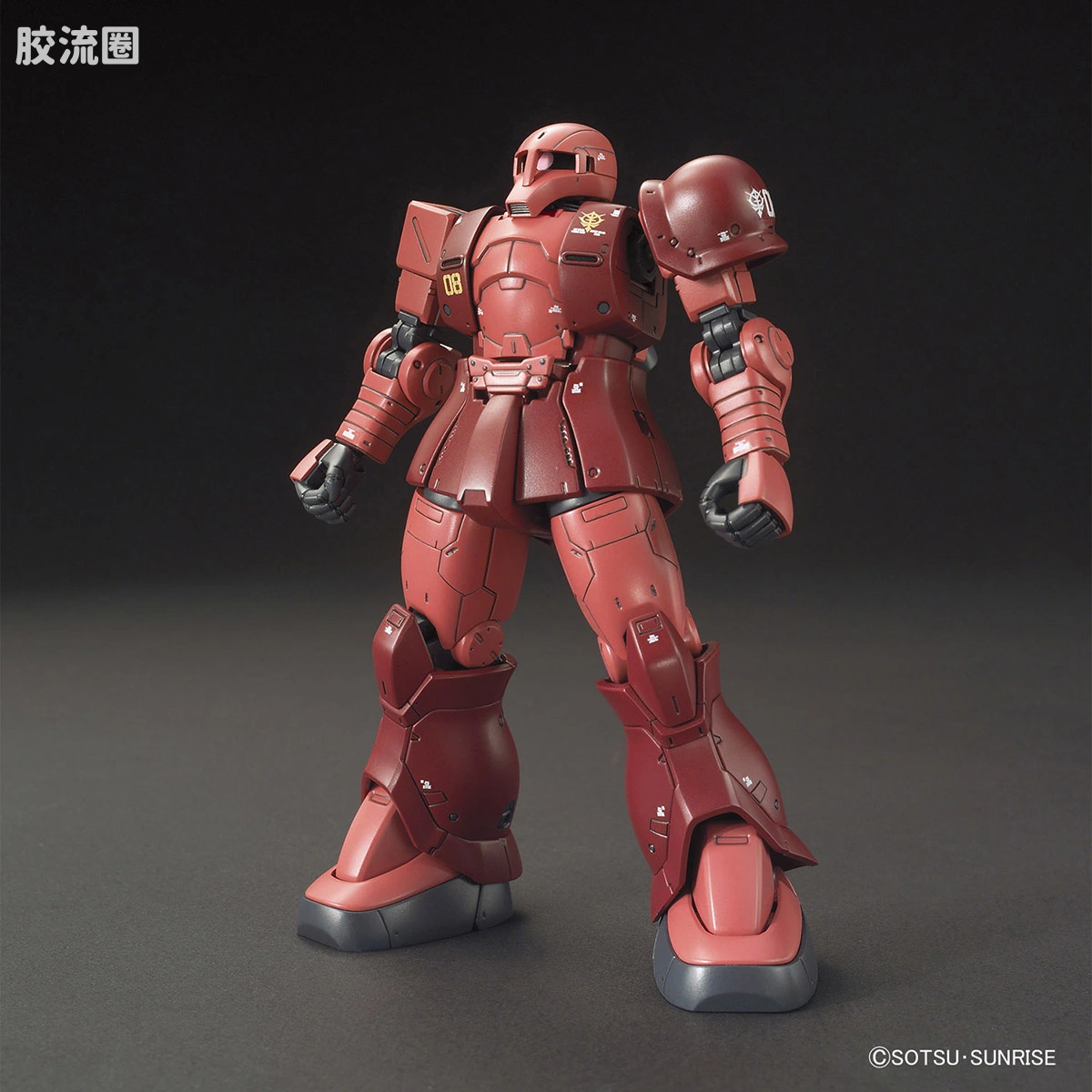 HG 高达The Origin 普通版 MS-05 扎古I(夏亚·阿兹纳布尔机) - 图片